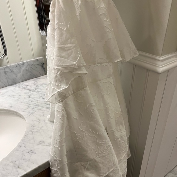 Lulus white strapless dress - Picture 3 of 4